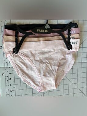 RBX Light Pink Women's microfiber bikini panties